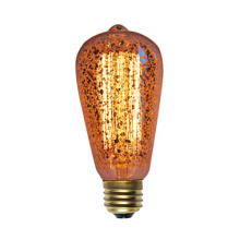 St58 Golden Vintage Edison ampoule avec 19 ancres